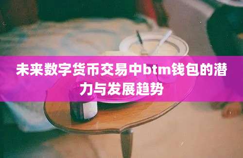 未来数字货币交易中btm钱包的潜力与发展趋势