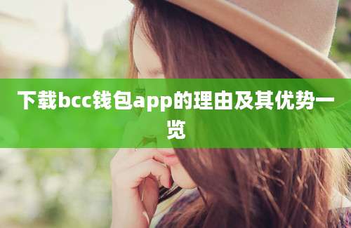 下载bcc钱包app的理由及其优势一览