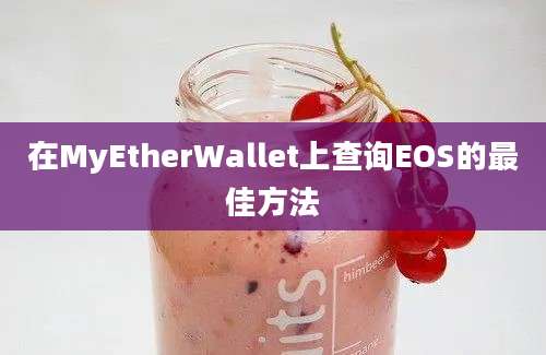 在MyEtherWallet上查询EOS的最佳方法