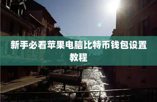 新手必看苹果电脑比特币钱包设置教程