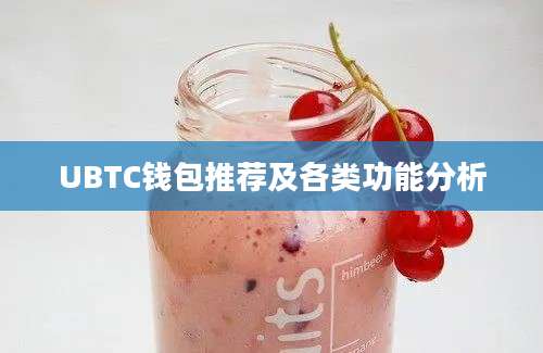 UBTC钱包推荐及各类功能分析