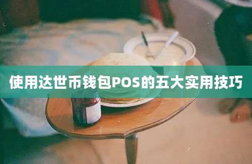 使用达世币钱包POS的五大实用技巧