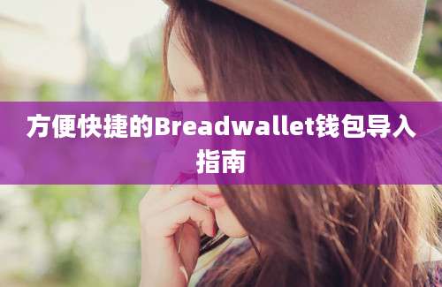 方便快捷的Breadwallet钱包导入指南