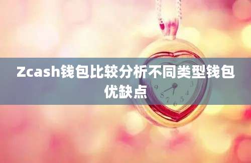 Zcash钱包比较分析不同类型钱包优缺点