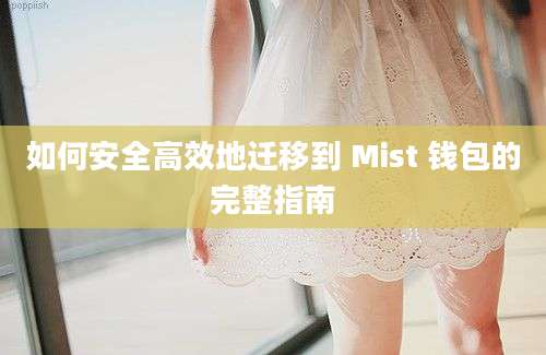 如何安全高效地迁移到 Mist 钱包的完整指南