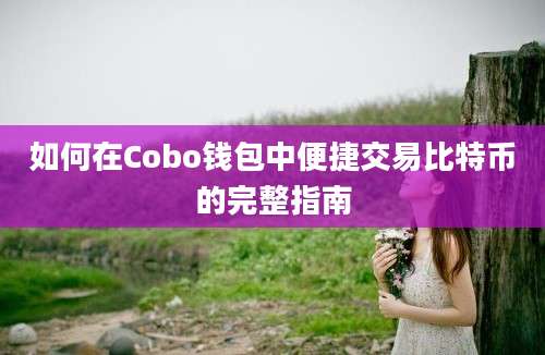 如何在Cobo钱包中便捷交易比特币的完整指南