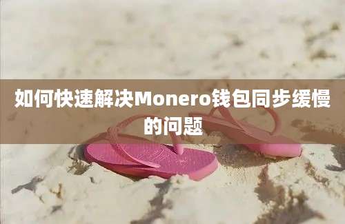 如何快速解决Monero钱包同步缓慢的问题