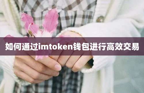 如何通过imtoken钱包进行高效交易