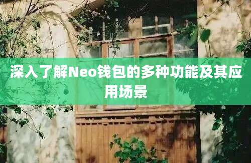 深入了解Neo钱包的多种功能及其应用场景