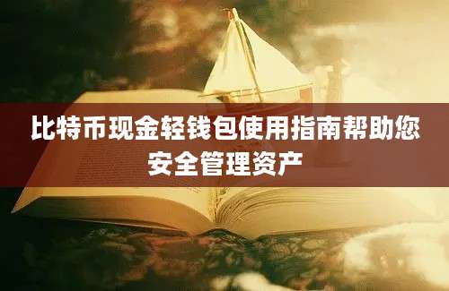 比特币现金轻钱包使用指南帮助您安全管理资产